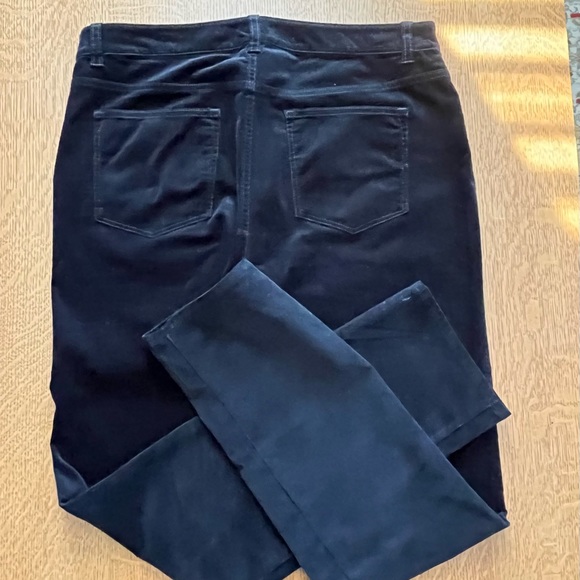 Talbots High Waist Straight Leg Corduroy Jeans - Picture 3 of 6